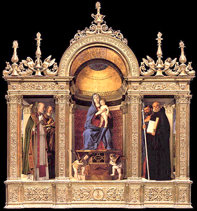 Frari Triptych Giovanni Bellini